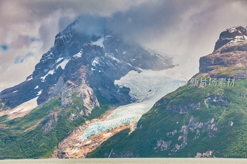 Balmaceda Glacier Monte Balmaceda 巴塔哥尼亚智利